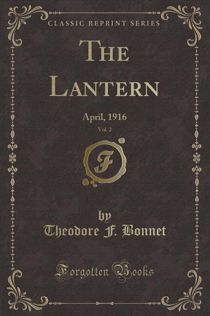 Front cover_The Lantern, Vol. 2