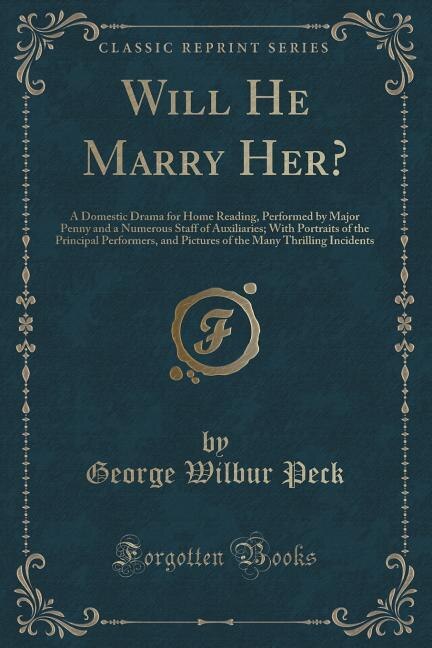 Front cover_Will He Marry Her?