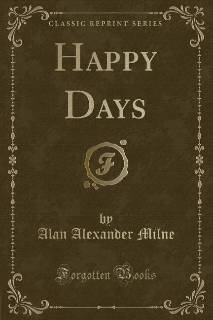 Front cover_Happy Days (Classic Reprint)