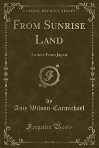 Front cover_From Sunrise Land