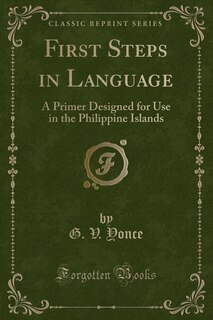 Couverture_First Steps in Language