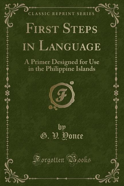 Couverture_First Steps in Language