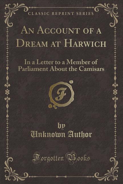 Front cover_An Account of a Dream at Harwich