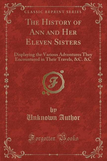 Couverture_The History of Ann and Her Eleven Sisters