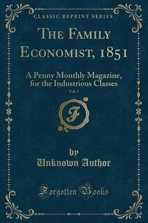 Front cover_The Family Economist, 1851, Vol. 4