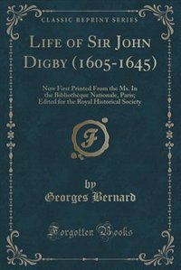 Couverture_Life of Sir John Digby (1605-1645)