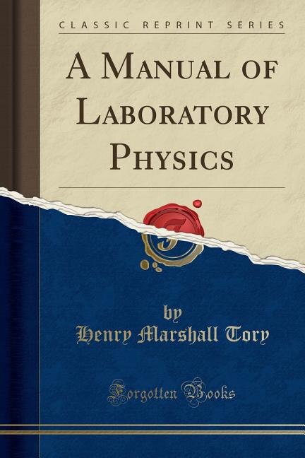 Front cover_A Manual of Laboratory Physics (Classic Reprint)