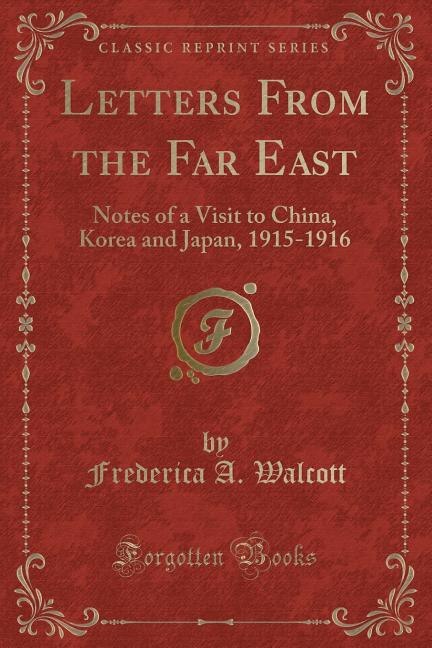 Couverture_Letters From the Far East
