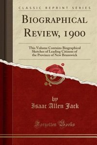 Front cover_Biographical Review, 1900