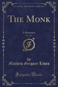 Couverture_The Monk, Vol. 3 of 3