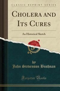 Front cover_Cholera and Its Cures