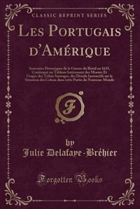 Couverture_Les Portugais d'Amérique