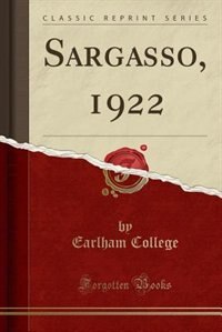 Couverture_Sargasso, 1922 (Classic Reprint)