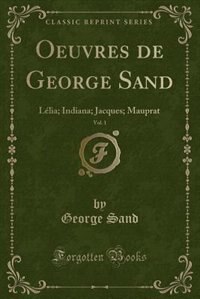 Front cover_Oeuvres de George Sand, Vol. 1