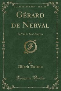 Front cover_Gérard de Nerval