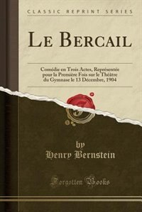 Front cover_Le Bercail
