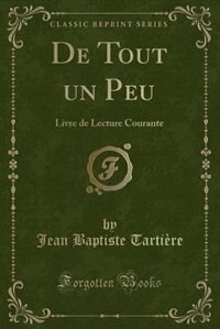 Front cover_De Tout un Peu