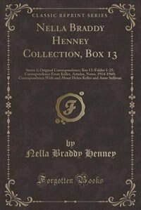 Couverture_Nella Braddy Henney Collection, Box 13