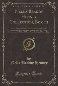 Couverture_Nella Braddy Henney Collection, Box 13