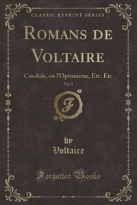 Couverture_Romans de Voltaire, Vol. 1
