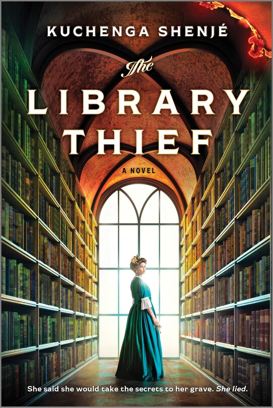 Front cover_The Library Thief