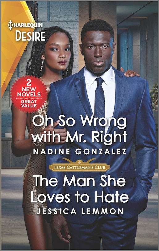 Front cover_Oh So Wrong with Mr. Right & The Man She Loves to Hate