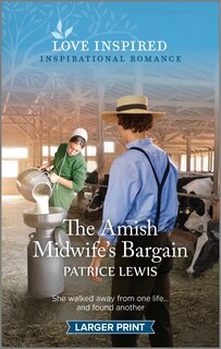 Front cover_The Amish Midwife's Bargain