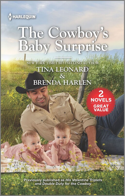 Front cover_The Cowboy's Baby Surprise