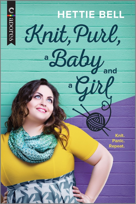 Front cover_Knit, Purl, A Baby And A Girl