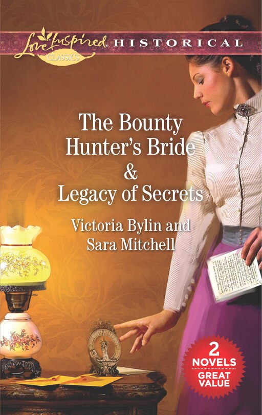 Front cover_The Bounty Hunter's Bride & Legacy of Secrets