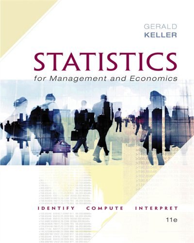 Front cover_Statistics For Management And Economics + Xlstat Bind-in