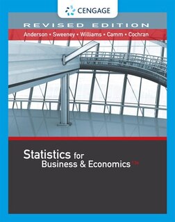 Statistics For Business & Economics, Revised (with Xlstat Education Edition Printed Access Card)