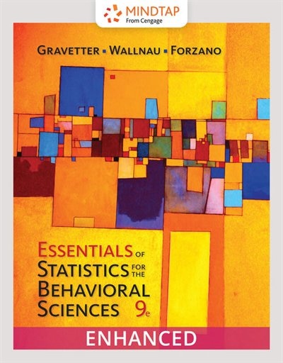 Front cover_Essentials Of Statistics For The Behavioral Sciences