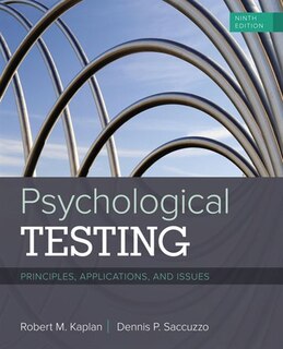 Front cover_Psychological Testing