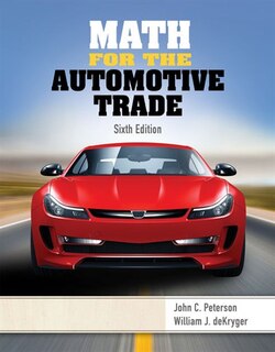 Couverture_Math For The Automotive Trade