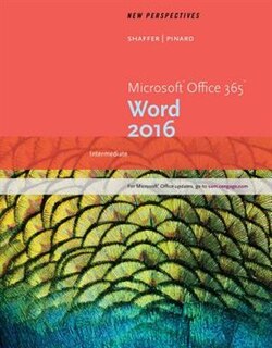 Front cover_New Perspectives Microsoft® Office 365 & Word 2016