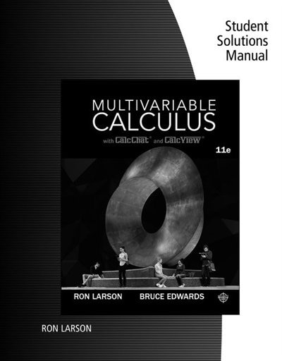 Front cover_Student Solutions Manual For Larson/edwards' Multivariable Calculus, 11th