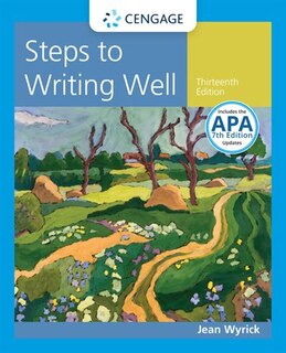 Front cover_Steps To Writing Well With Additional Readings, 2016 Mla Update And 2019 Apa Updates