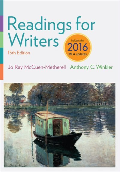 Couverture_Readings For Writers, 2016 Mla Update
