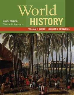 Front cover_World History, Volume Ii: Since 1500