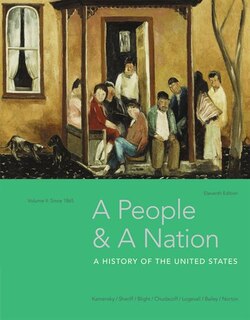 Couverture_A People and a Nation, Volume II: Since 1865