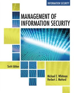 Couverture_Management Of Information Security