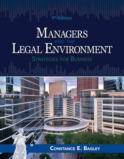 Couverture_Managers And The Legal Environment