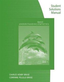 Couverture_Student Solutions Manual For Brase/brase's Understanding Basic Statistics, 8th