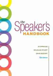 The Speaker's Handbook, Spiral Bound Version by Jo Sprague