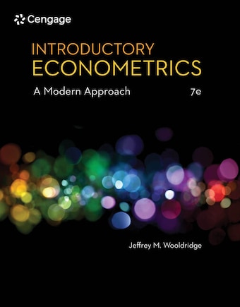 Introductory Econometrics: A Modern Approach