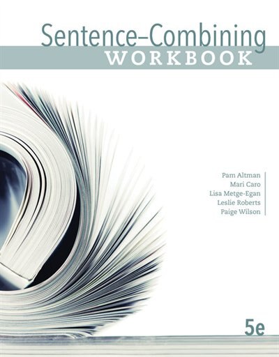 Couverture_Sentence-combining Workbook