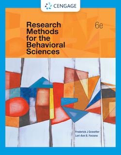 Front cover_Research Methods For The Behavioral Sciences