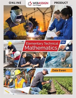 Front cover_Elementary Technical Mathematics, 12th