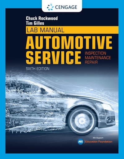 Couverture_Lab Manual For Gilles' Automotive Service:  Inspection, Maintenance, Repair